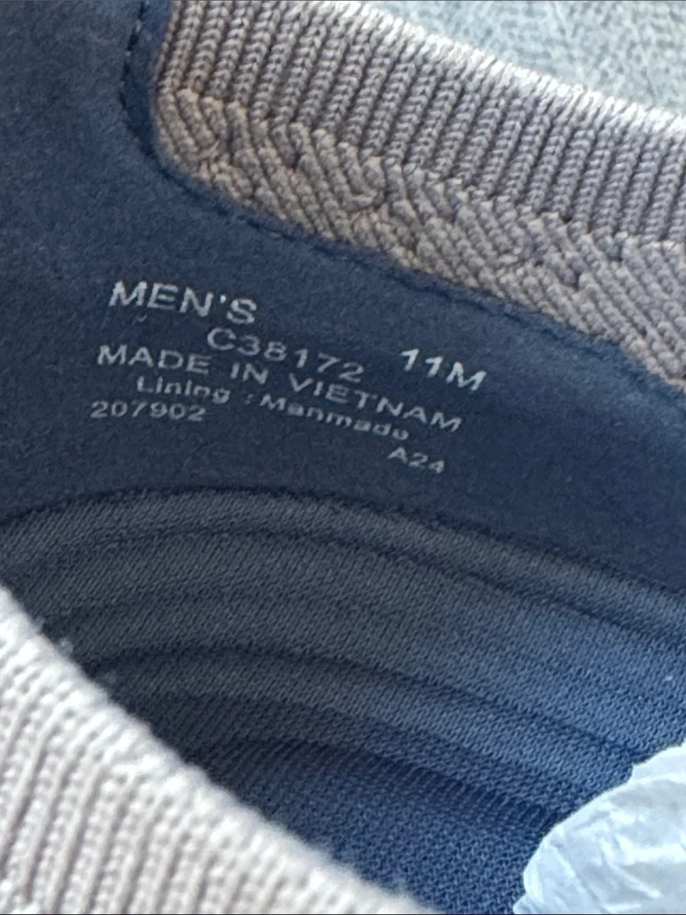 Cole Haan knit wingtip